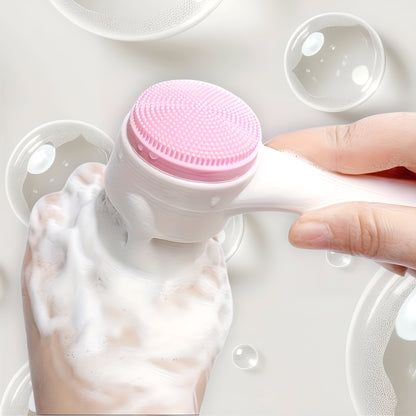 2-IN-1 SILICONE FACIAL CLEANSING BRUSH -Accessories