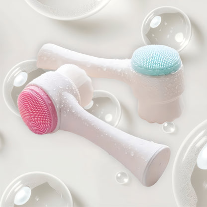 2-IN-1 SILICONE FACIAL CLEANSING BRUSH -Accessories